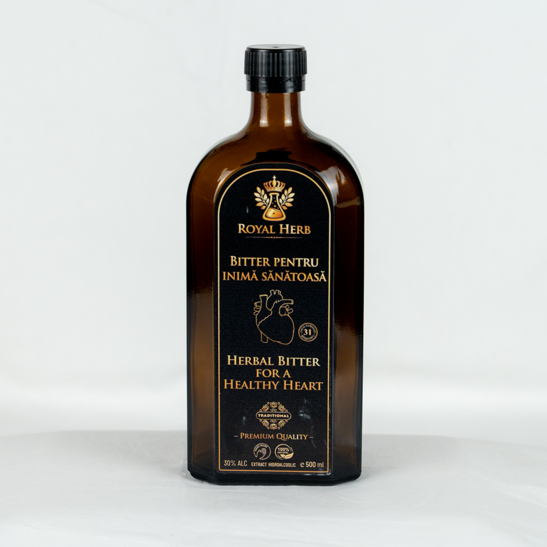 Bitter pentru inima sănătoasă 500 ml - 30% Alc